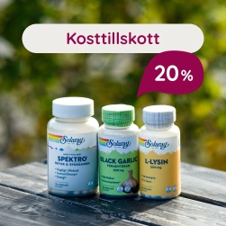 Kosttillskott – 20 %